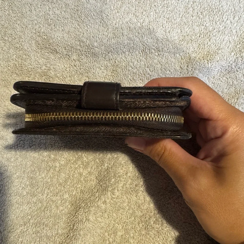 Louis Vuitton Damier Ebene Compact Wallet